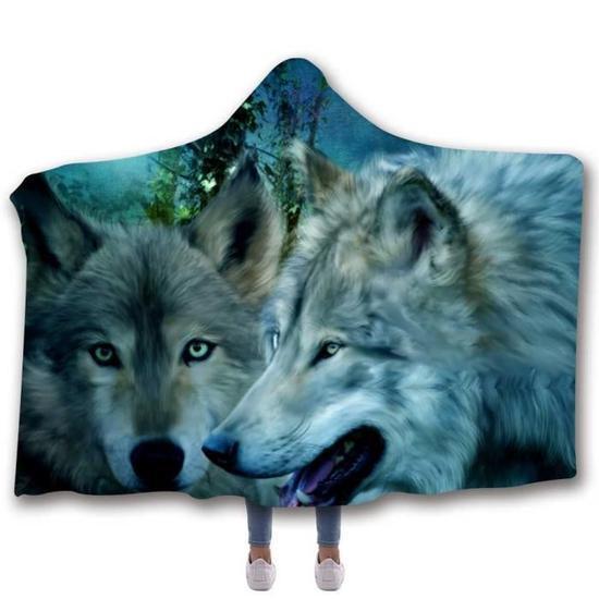 Hot style hooded blanket cloak
