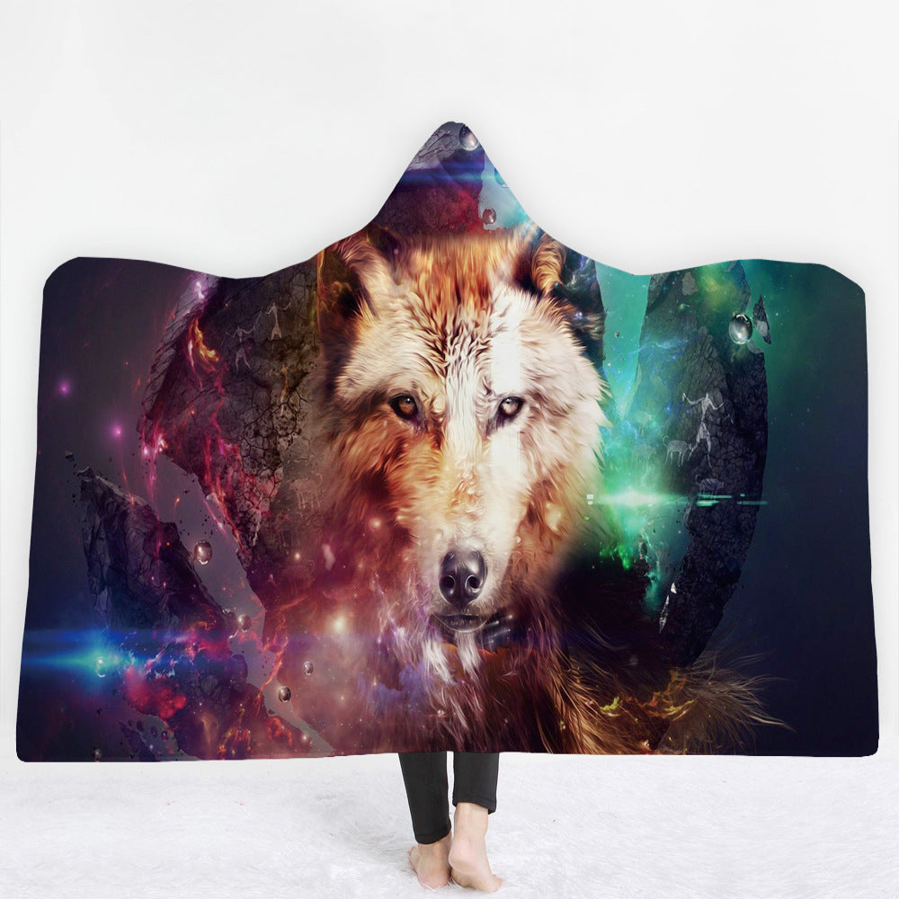 Hot style hooded blanket cloak