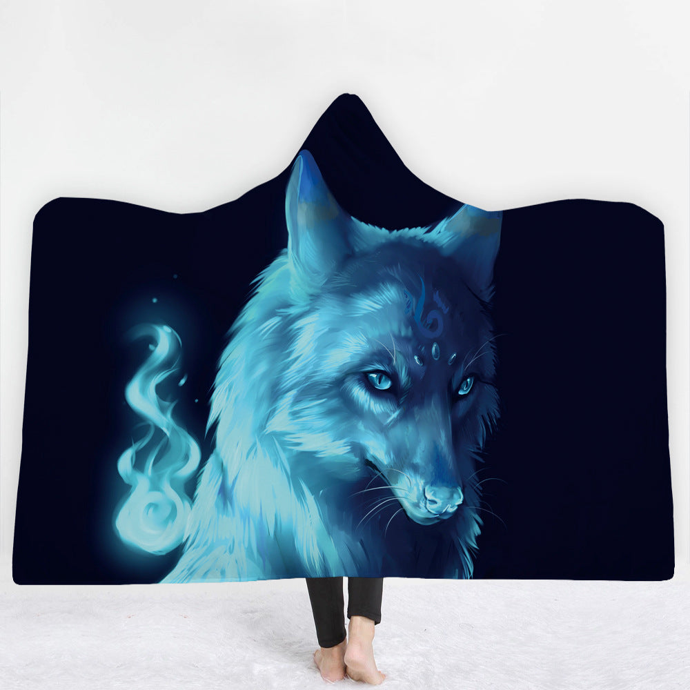 Hot style hooded blanket cloak
