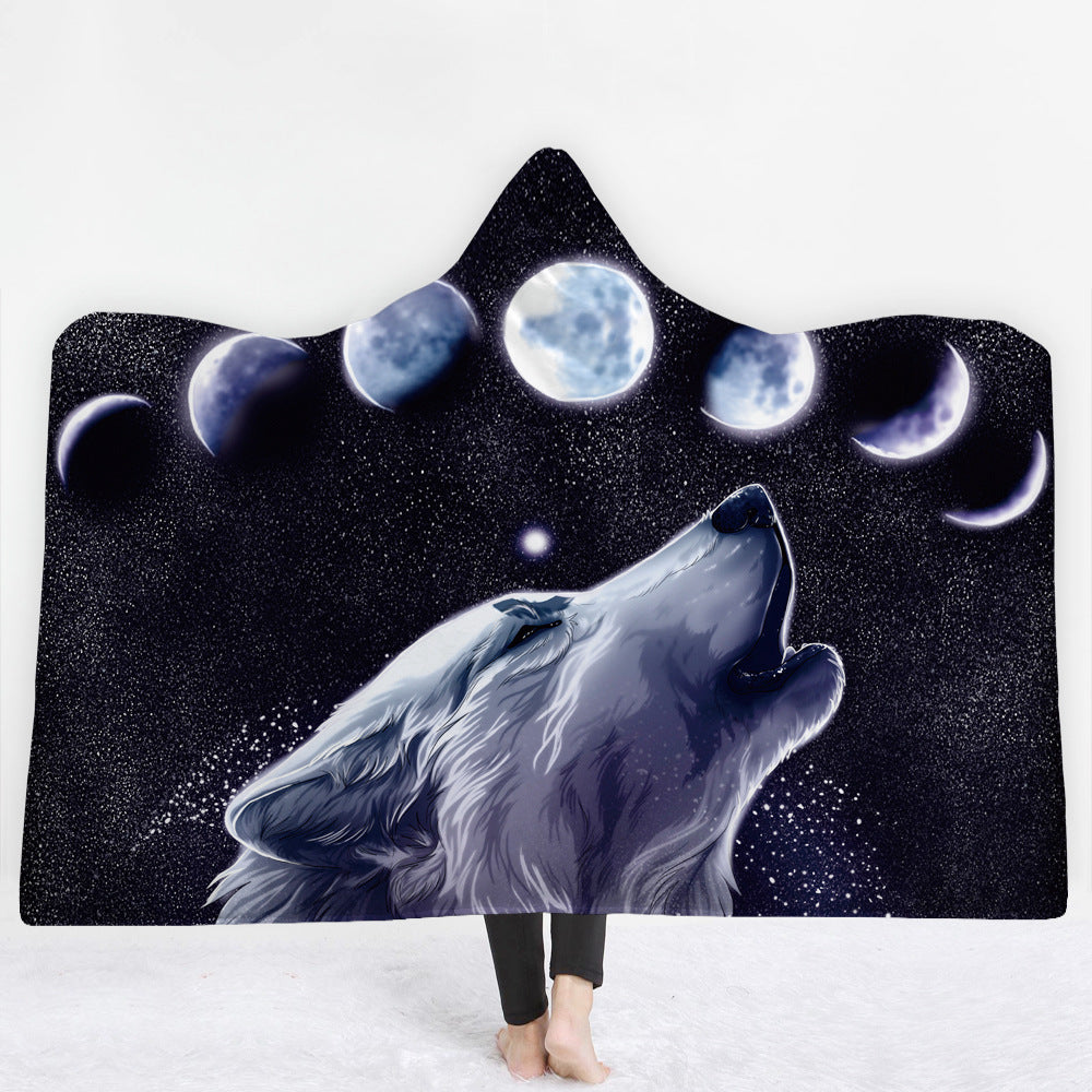 Hot style hooded blanket cloak