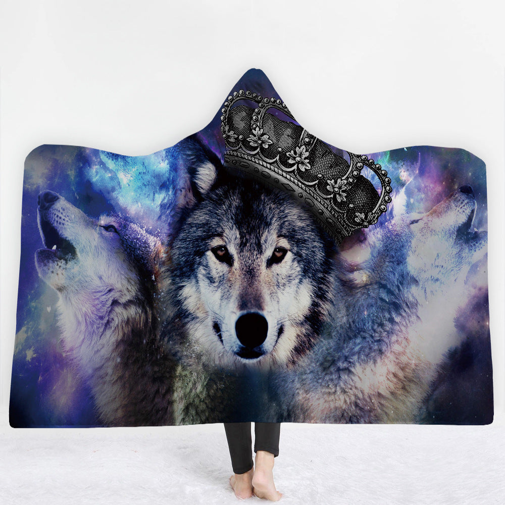 Hot style hooded blanket cloak