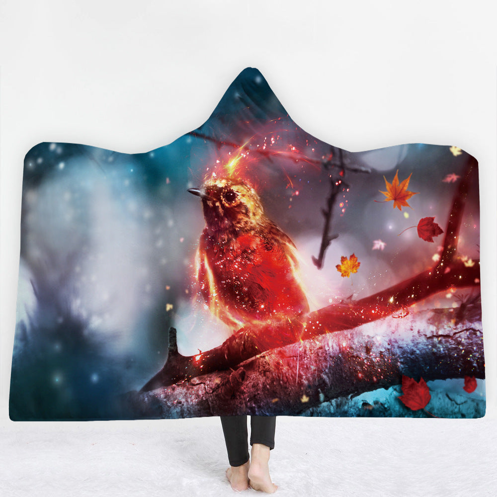 Hot style hooded blanket cloak