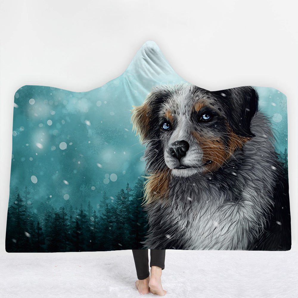 Hot style hooded blanket cloak