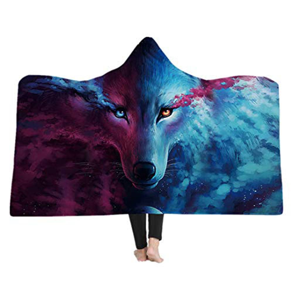 Hot style hooded blanket cloak