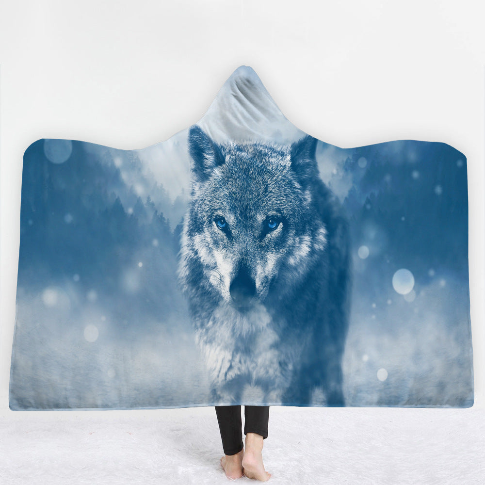 Hot style hooded blanket cloak