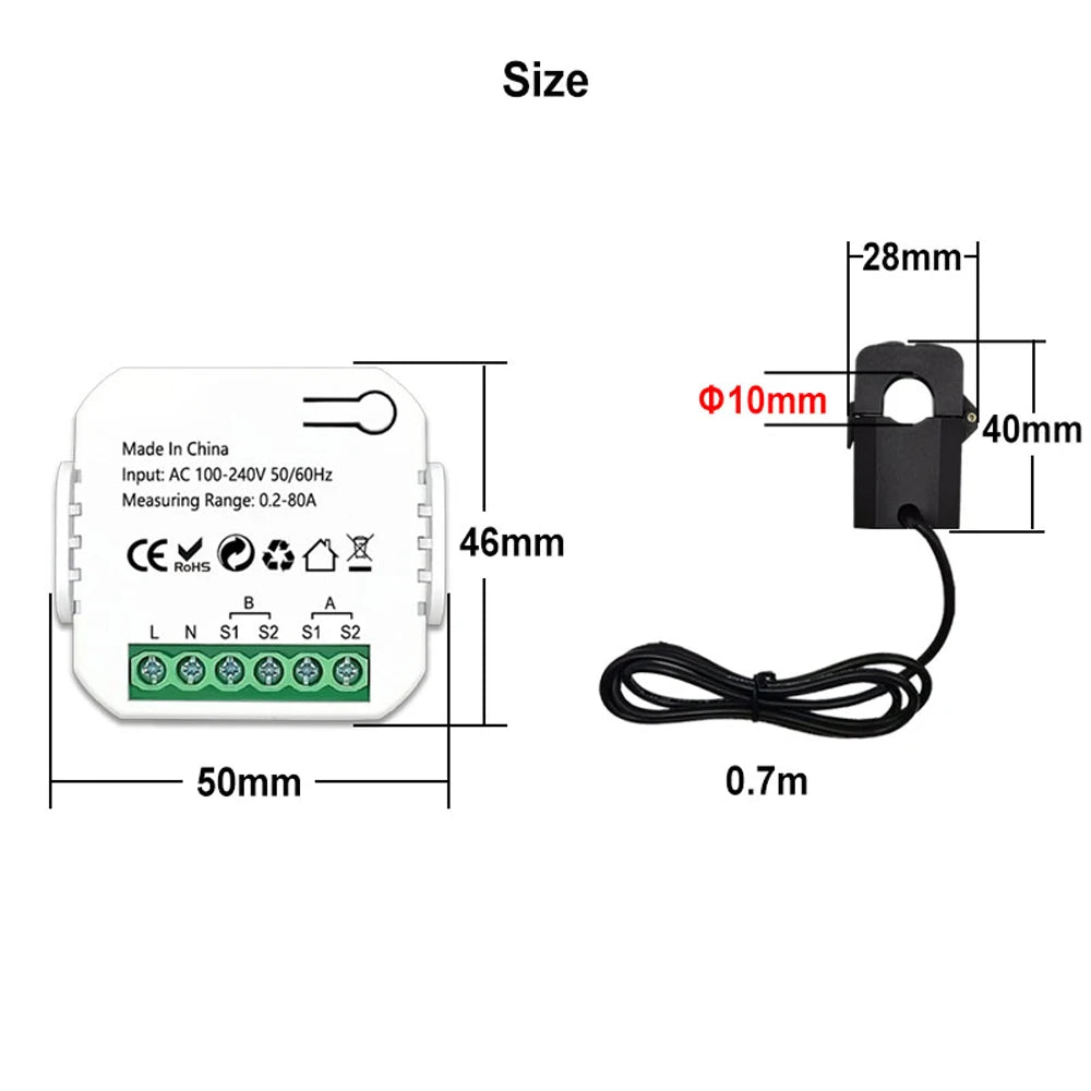 Tuya WiFi Smart Energy Meter
