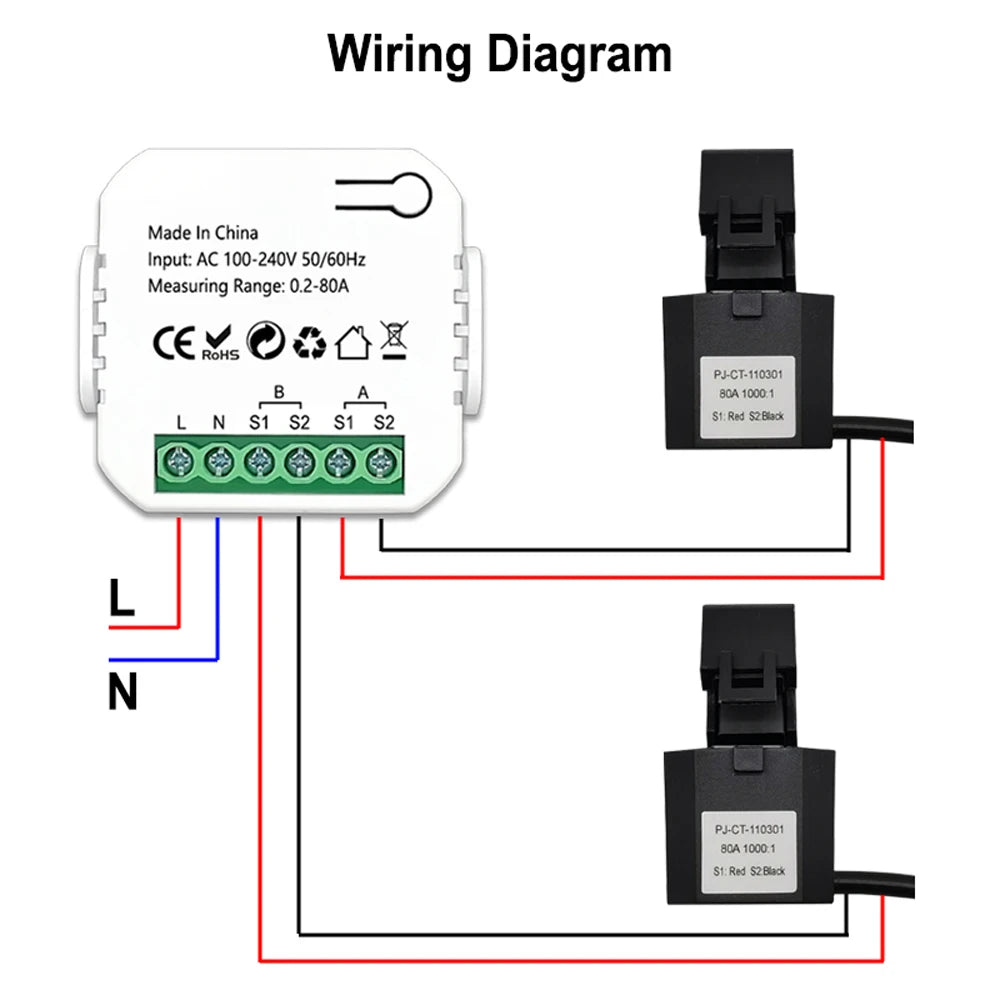 Tuya WiFi Smart Energy Meter