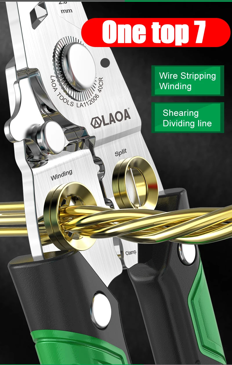LAOA 7 In 1 Wire Stripper