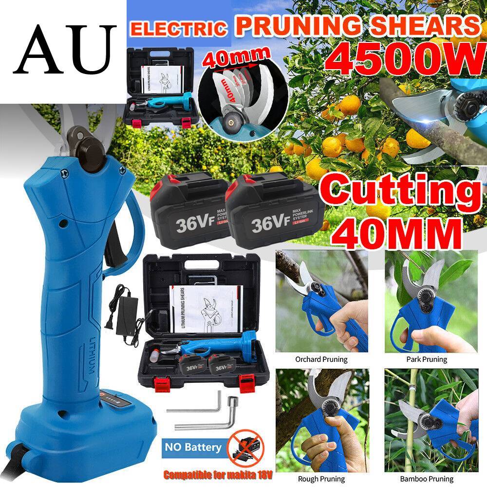 Lithium Ion Pruning Machine With Dual Batteries