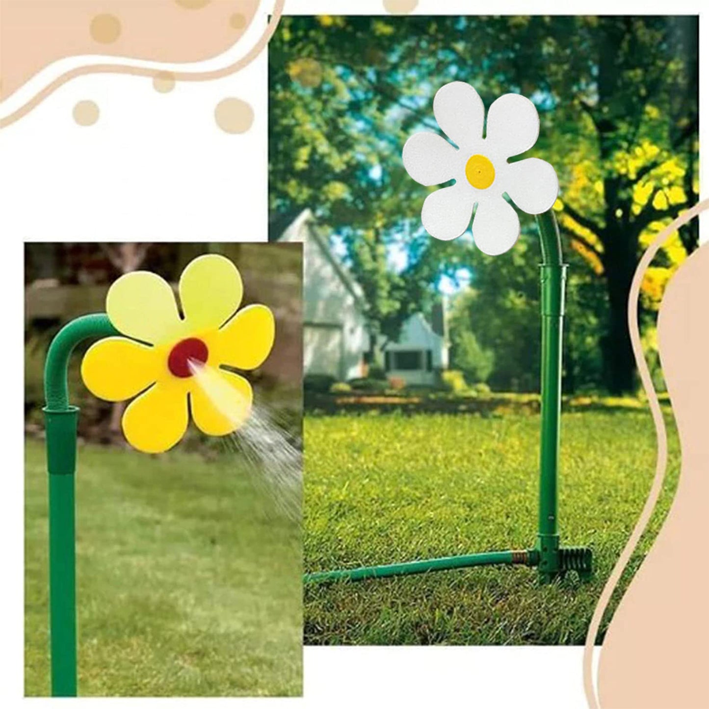 Garden Sunflower Sprinkler
