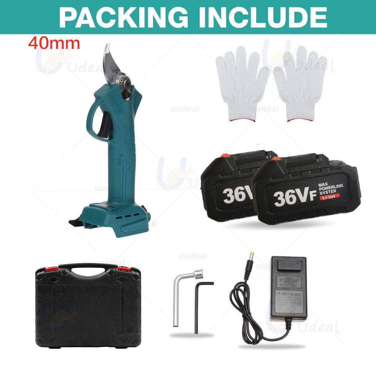 Lithium Ion Pruning Machine With Dual Batteries