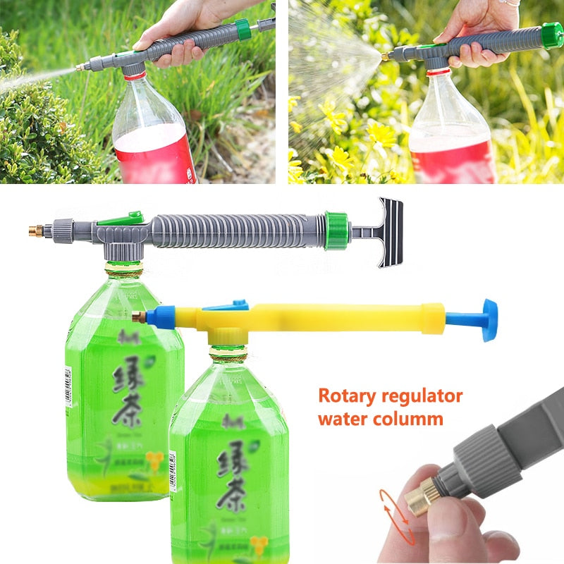 Soft drink bottle water sprayer