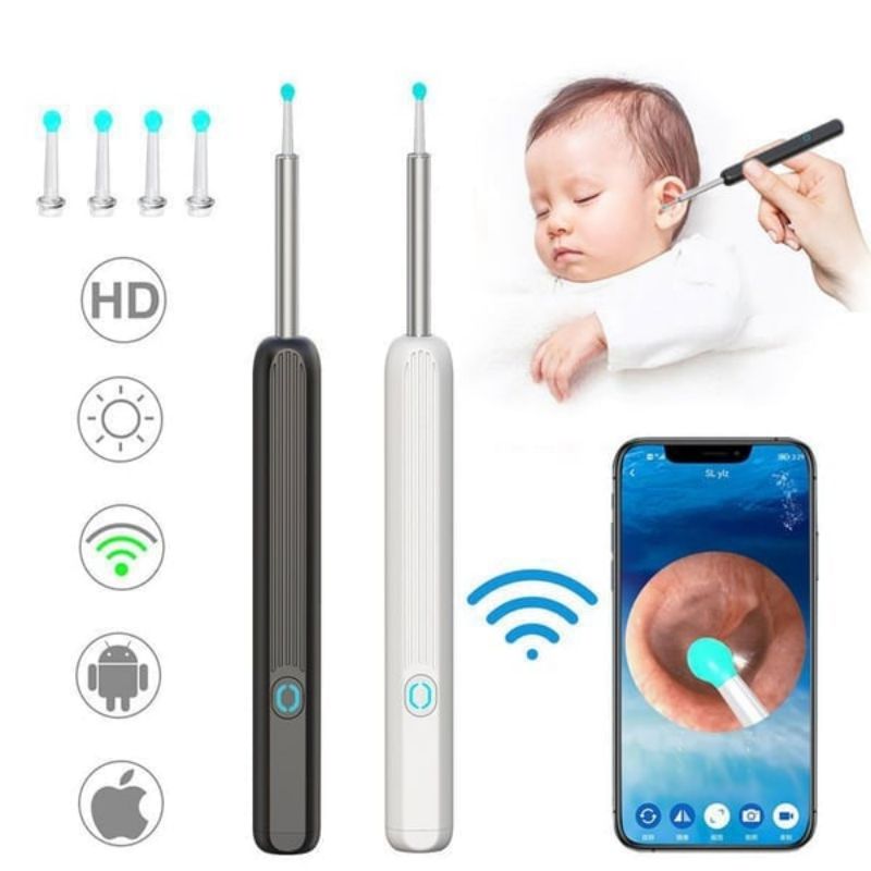 Clear ear otoscope
