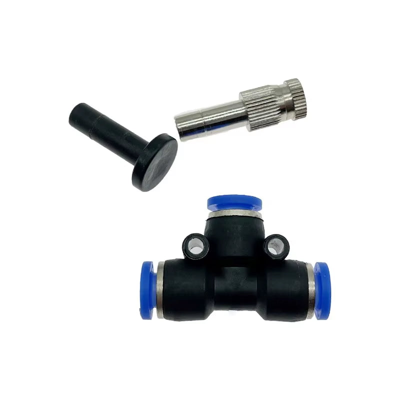 Outdoor Cooling Patio Misting System 6/9/12/15/18M Nebulizer Terrace Mister for Hot Weather Relief