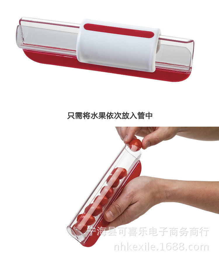 Tomato & Grape Slicer | Quick Fruit & Veg Salad Cutter