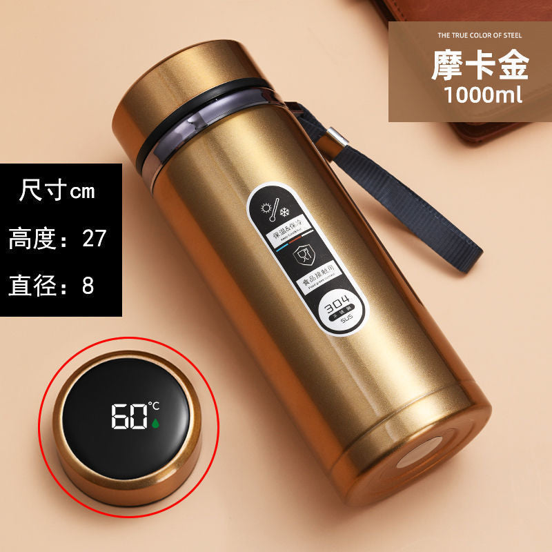 Stainless Steel Insulated Tumbler | Temperature Display Option